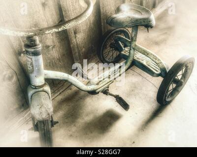 Vintage Dreirad Stockfoto