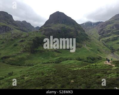 Eine der drei Schwestern in Glencoe Stockfoto