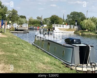 Saul Kreuzung Gloucester und Schärfe Canal Stockfoto