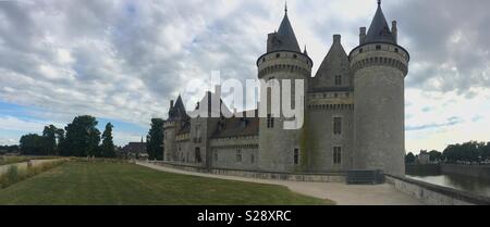 Französisch Château Sully-sur-Loire Stockfoto