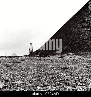 Pyramiden von Dashur Stockfoto