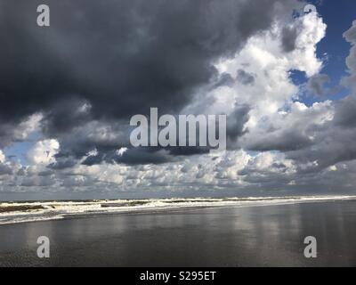 Küste Katwijk nl Stockfoto