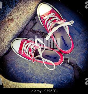 Converse sneakers Stockfoto