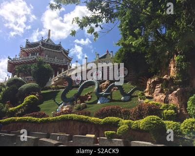 Taoistische Tempel in Beverly Hills, Cebu Stockfoto