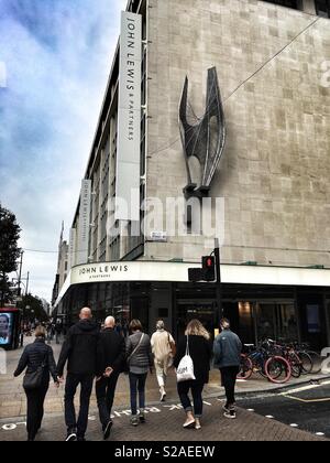 John Lewis & Partner Store auf der Oxford Street in London, England Stockfoto