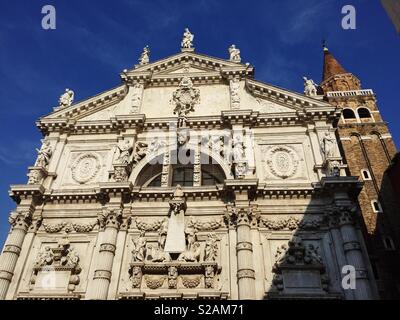 Chiesa di San Moisè, Venedig, Italien Stockfoto