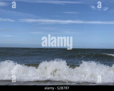 Absturz Welle bei Chesapeake Bay Stockfoto