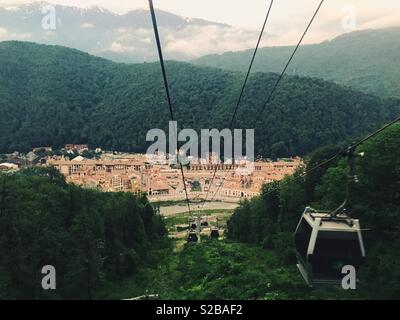 Rosa Khutor Resort Stockfoto