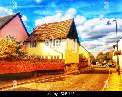 Saxmundham, Suffolk, England. Stockfoto