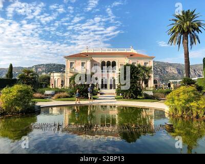 Villa Ephrussi de Rothschild Stockfoto