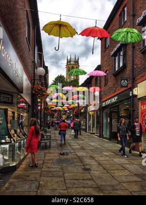 Coppergate Shopping Center York Stockfoto