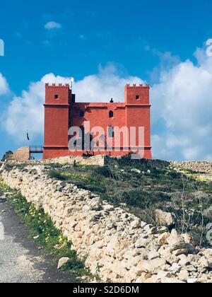 Die hl. Agatha's Tower in Malta Stockfoto