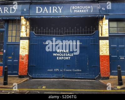 Neal's Yard Dairy auf der Park Street in London, England Stockfoto