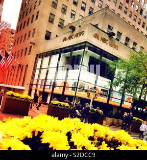 NBC Studio in Rockefeller Center, NYC, USA Stockfoto