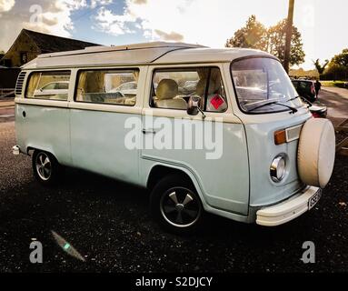 VW Campingbus Stockfoto