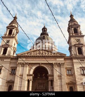 St. Stephens Basilika Budapest Stockfoto