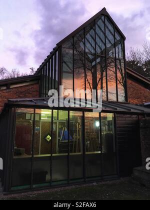 Art Department bei Peter Symonds College in Winchester, Hampshire, England, Vereinigtes Königreich. Stockfoto