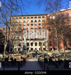 Getreidespeicher begrub Masse, Boston, Massachusetts, United States Stockfoto