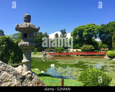 Garten im japanischen Stil Stockfoto