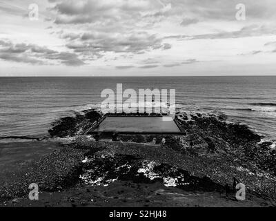 Gezeiten Pool in Broadstairs Kent Stockfoto