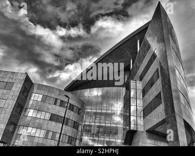 Atradius Gebäude in der Bucht von Cardiff, Cardiff, Wales. Stockfoto