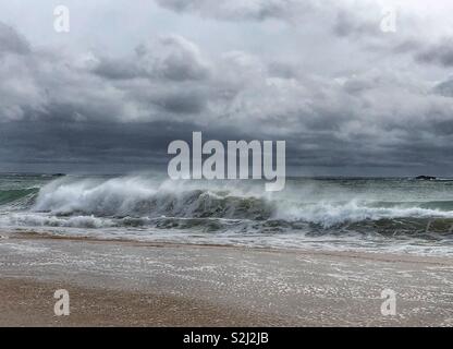 Stürmische See Stockfoto