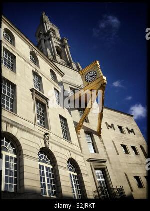 Die Stadthalle, Leeds, Großbritannien. Stockfoto