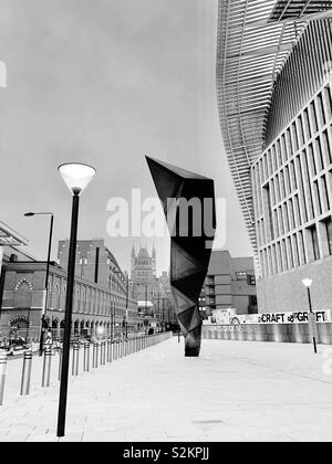 London, Großbritannien - 7 April 2019: Die Francis Crick Institut. Stockfoto