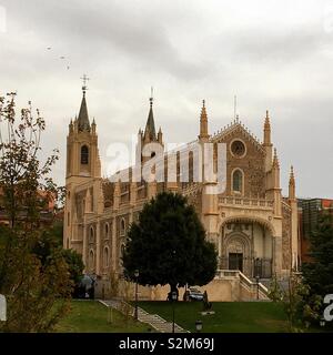 San Jerónimo el Real, eine Römisch-katholische Kirche in Madrid, Spanien Stockfoto