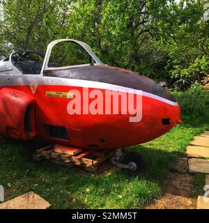 Jet provost Trainer Flugzeuge, Medstead, Alton, Hampshire, Vereinigtes Königreich. Stockfoto