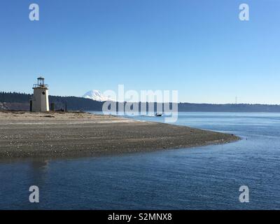 Ein weiterer schöner Tag auf dem Wasser in Gig Harbor Stockfoto