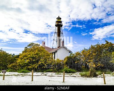 Sanibel Island Lighthouse Stockfoto