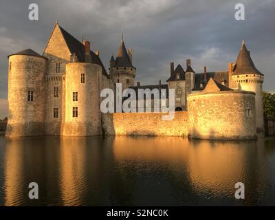 Schloss Sully-sur-Loire, Frankreich Stockfoto