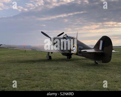 Hawker Hurricane Mk XIIa (G-HURIS) Stockfoto