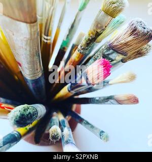 Pinsel Stockfoto