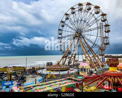 Bridlington Pleasure Beach Stockfoto