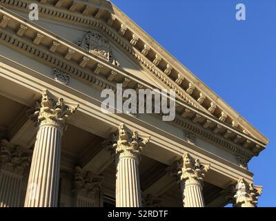 Architektonische Details der Alberta Gesetzgebung Gebäude in Edmonton, Alberta, Kanada Stockfoto