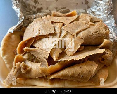 Döner Kebab Imbiss Stockfoto