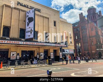 Palace Theatre in der Oxford Street in Manchester. Stockfoto