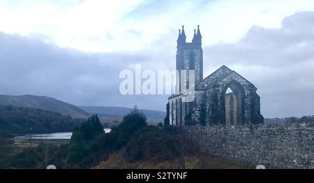 Dunlewey Kirche von Irland. County Donegal, Irland. Stockfoto