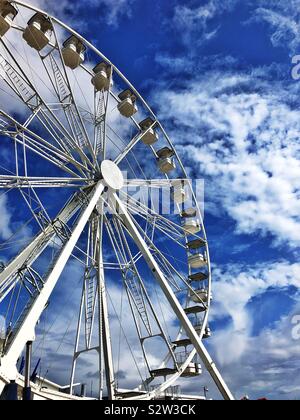 Big Wheel, Barry Island Pleasure Park, South Wales, August 2019 Stockfoto