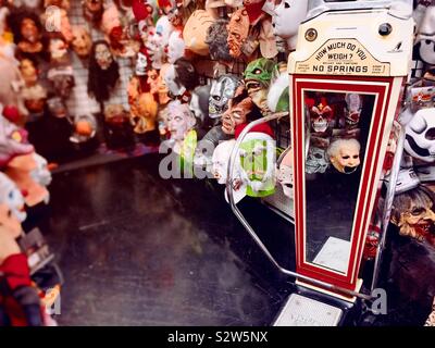 Abracadabra ist ein langjähriger Magie und Kostüm im Flatiron District, NEW YORK CITY, USA Stockfoto