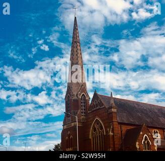 Turm der Kirche Stockfoto