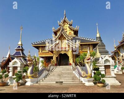 Wat Banden-industrie Maetang Chiangmai Stockfoto