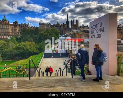 Scottish National Gallery, Edinburgh, Schottland Stockfoto