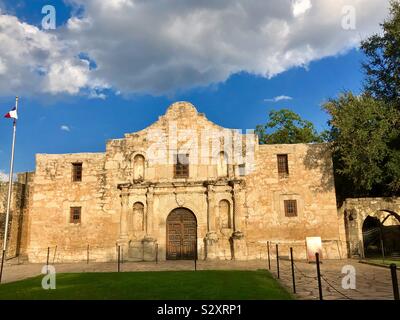 Die Mission der Alamo in San Antonio, Texas Stockfoto