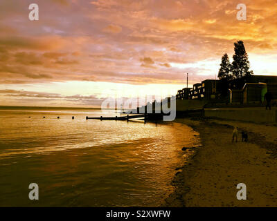 Shoebury East Beach Stockfoto