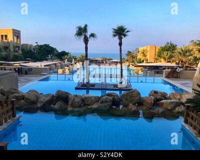 Holiday Inn Dead Sea Resort. Jordan. Stockfoto