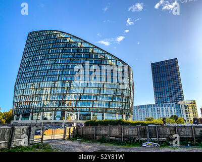 Einen Engel Platz kooperative Hauptsitz in Noma Manchester City Centre Stockfoto