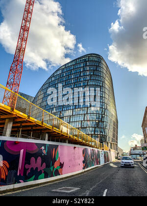 Einen Engel Platz kooperative Hauptsitz in Noma Manchester City Centre Stockfoto